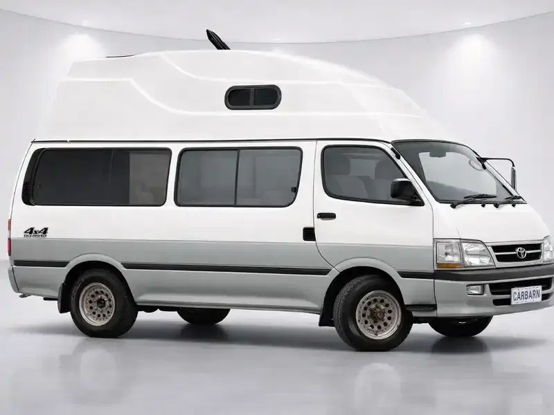 1991 Toyota Hiace U-LH119V in White Two Tone — exterior view 7 1991 Toyota Hiace U-LH119V in White Two Tone — exterior view 7