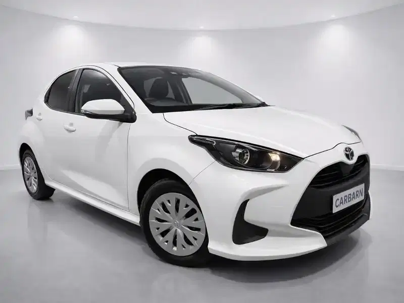 2022 Toyota YARIS MXPH15 in White — exterior view 1 2022 Toyota YARIS MXPH15 in White — exterior view 1