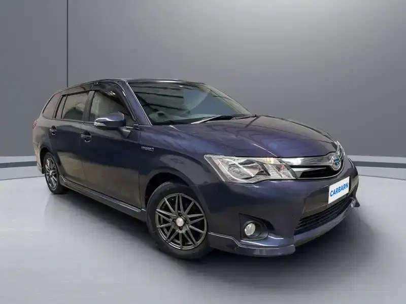 2013 Toyota Corolla Fielder NKE165G in Purple — exterior view 1 2013 Toyota Corolla Fielder NKE165G in Purple — exterior view 1