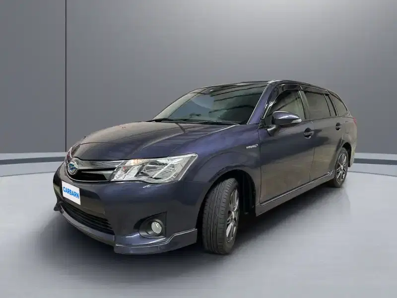 2013 Toyota Corolla Fielder NKE165G in Purple — exterior view 2 2013 Toyota Corolla Fielder NKE165G in Purple — exterior view 2