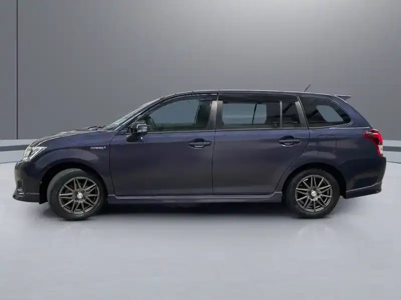 2013 Toyota Corolla Fielder NKE165G in Purple — exterior view 3 2013 Toyota Corolla Fielder NKE165G in Purple — exterior view 3