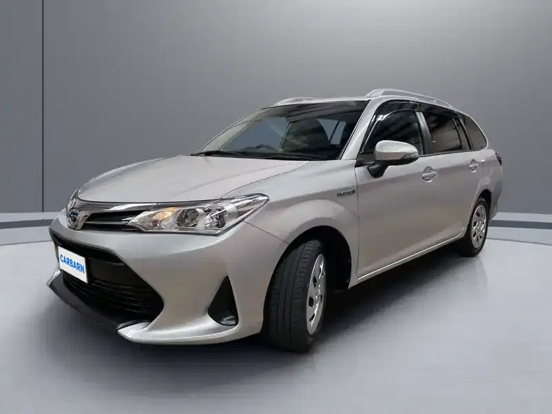 2019 Toyota Corolla Fielder NKE165G in Silver — exterior view 2 2019 Toyota Corolla Fielder NKE165G in Silver — exterior view 2