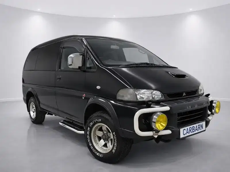 1997 Mitsubishi Delica PE8W in Black — exterior view 1 1997 Mitsubishi Delica PE8W in Black — exterior view 1