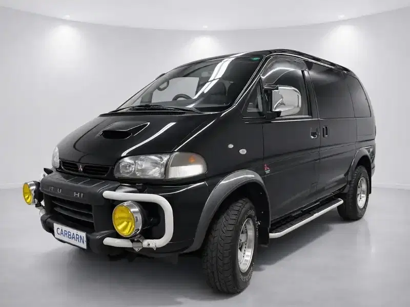 1997 Mitsubishi Delica PE8W in Black — exterior view 2 1997 Mitsubishi Delica PE8W in Black — exterior view 2