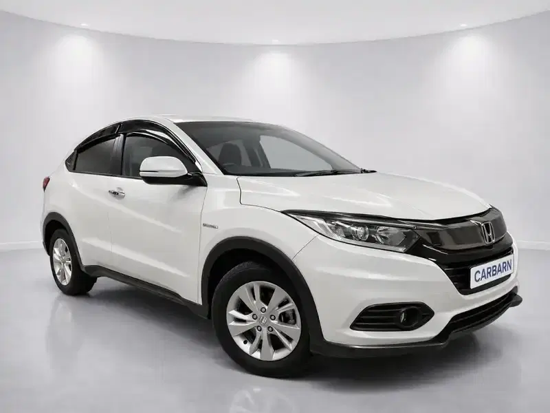 2019 Honda Vezel RU3 in Pearl — exterior view 1 2019 Honda Vezel RU3 in Pearl — exterior view 1