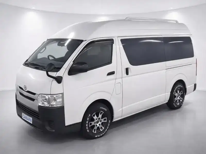 2014 Toyota Hiace TRH200K in White — exterior view 2 2014 Toyota Hiace TRH200K in White — exterior view 2