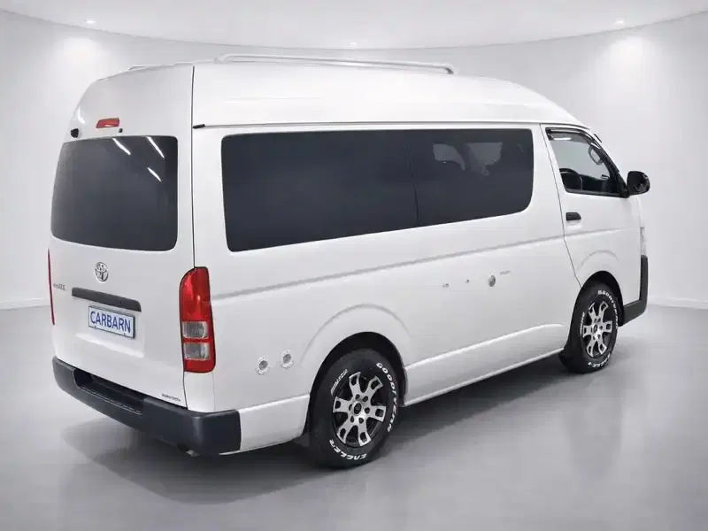 2014 Toyota Hiace TRH200K in White — exterior view 4 2014 Toyota Hiace TRH200K in White — exterior view 4