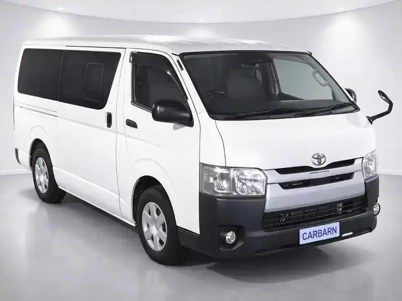 2019 Toyota Hiace TRH200V in White — exterior view 1 2019 Toyota Hiace TRH200V in White — exterior view 1
