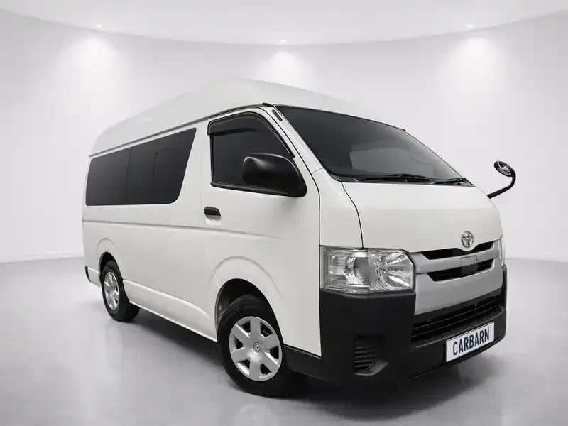 2019 Toyota Hiace TRH200K in White — exterior view 1 2019 Toyota Hiace TRH200K in White — exterior view 1