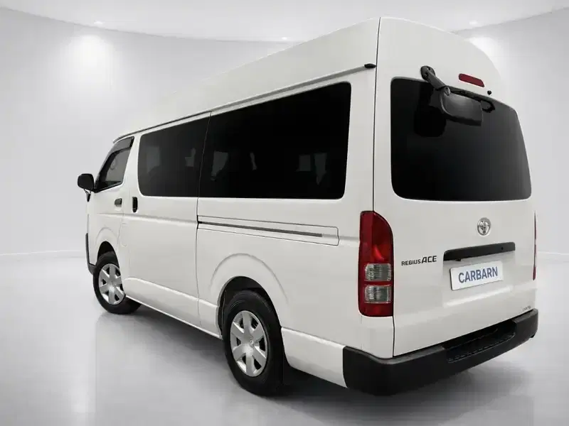 2019 Toyota Hiace TRH200K in White — exterior view 4 2019 Toyota Hiace TRH200K in White — exterior view 4