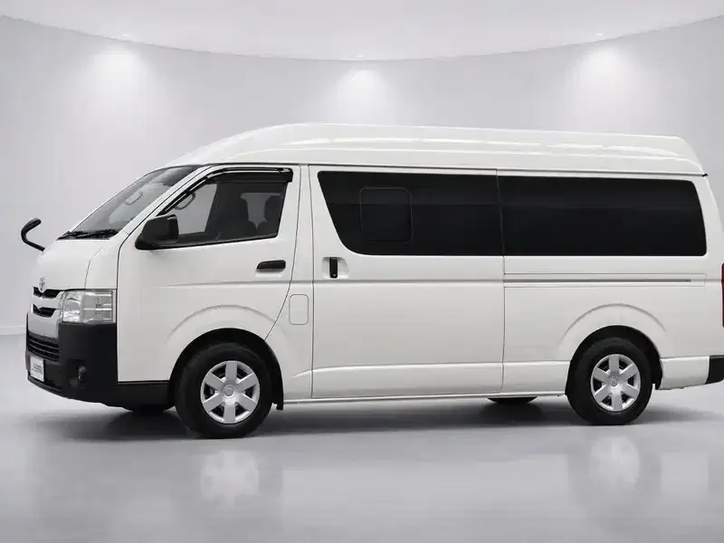 2019 Toyota Hiace TRH200K in White — exterior view 3 2019 Toyota Hiace TRH200K in White — exterior view 3