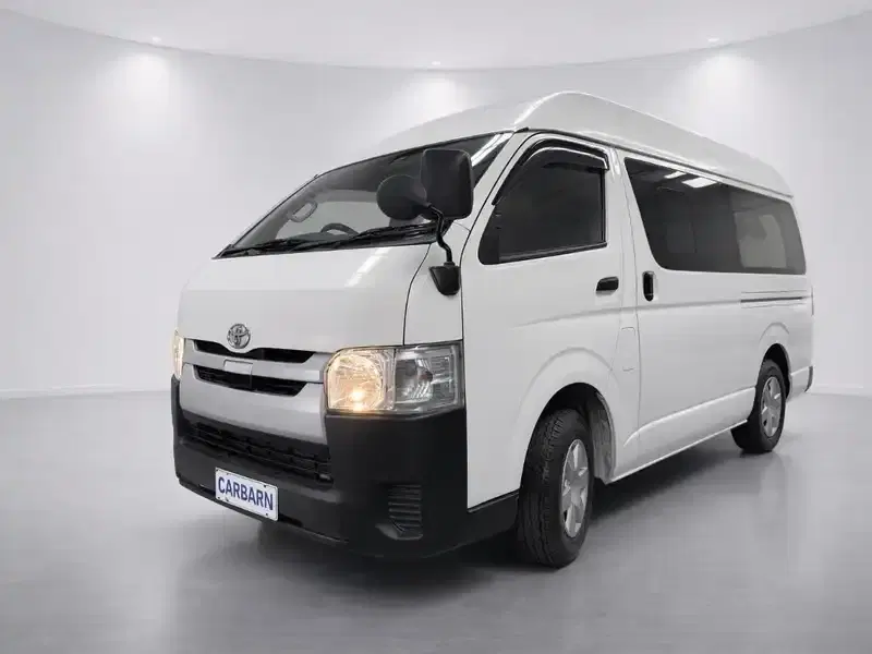 2019 Toyota Hiace TRH200K in White — exterior view 2 2019 Toyota Hiace TRH200K in White — exterior view 2
