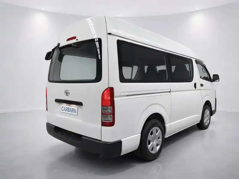 2019 Toyota Hiace TRH200K in White — exterior view 5 2019 Toyota Hiace TRH200K in White — exterior view 5
