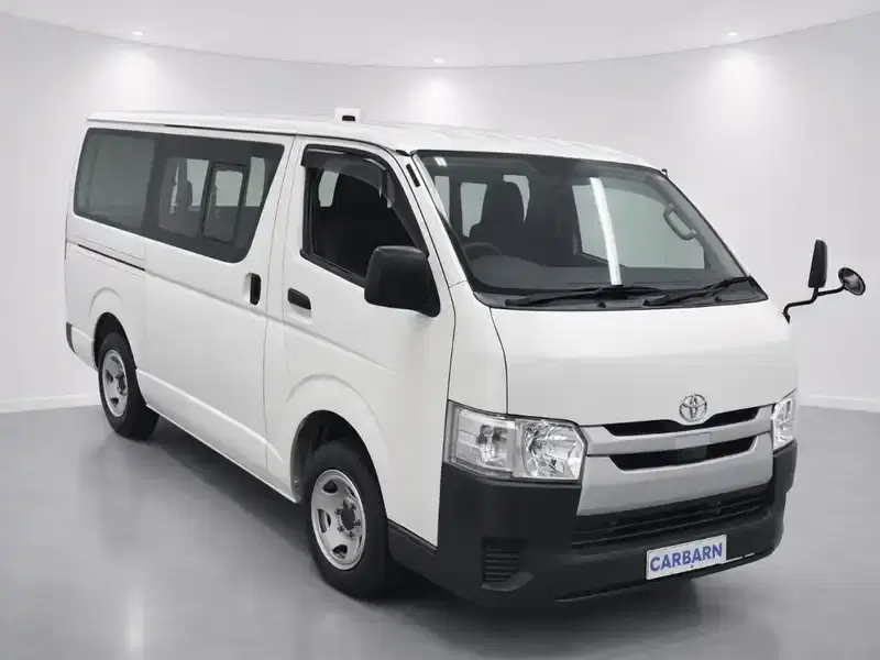 2020 Toyota Hiace TRH200V in White — exterior view 1 2020 Toyota Hiace TRH200V in White — exterior view 1