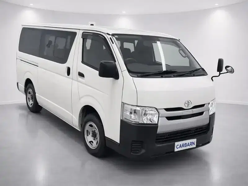 2020 Toyota Hiace TRH200V in White — exterior view 1 2020 Toyota Hiace TRH200V in White — exterior view 1