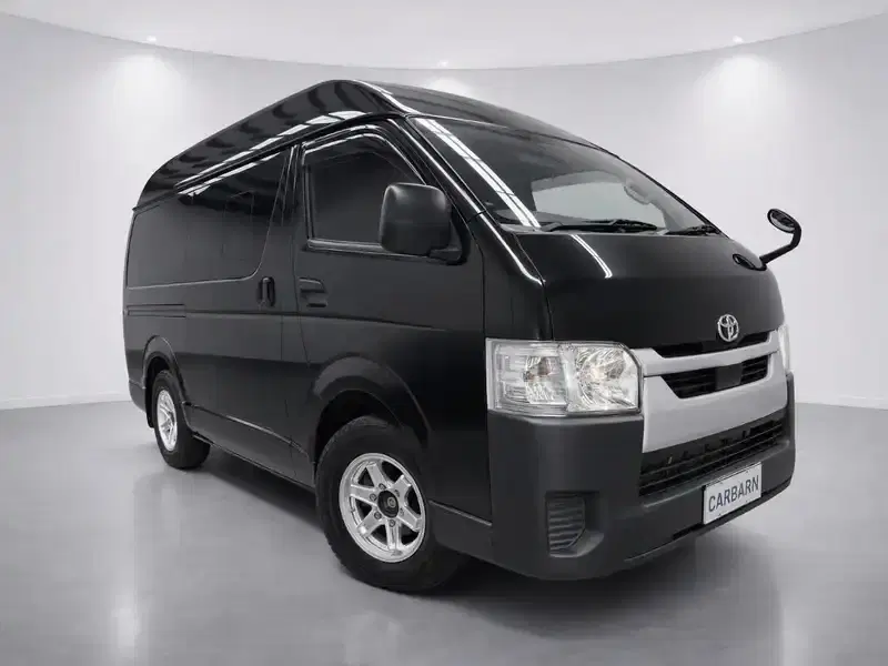 2021 Toyota Hiace TRH200K in Black — exterior view 1 2021 Toyota Hiace TRH200K in Black — exterior view 1