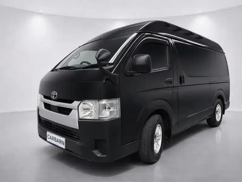 2021 Toyota Hiace TRH200K in Black — exterior view 2 2021 Toyota Hiace TRH200K in Black — exterior view 2