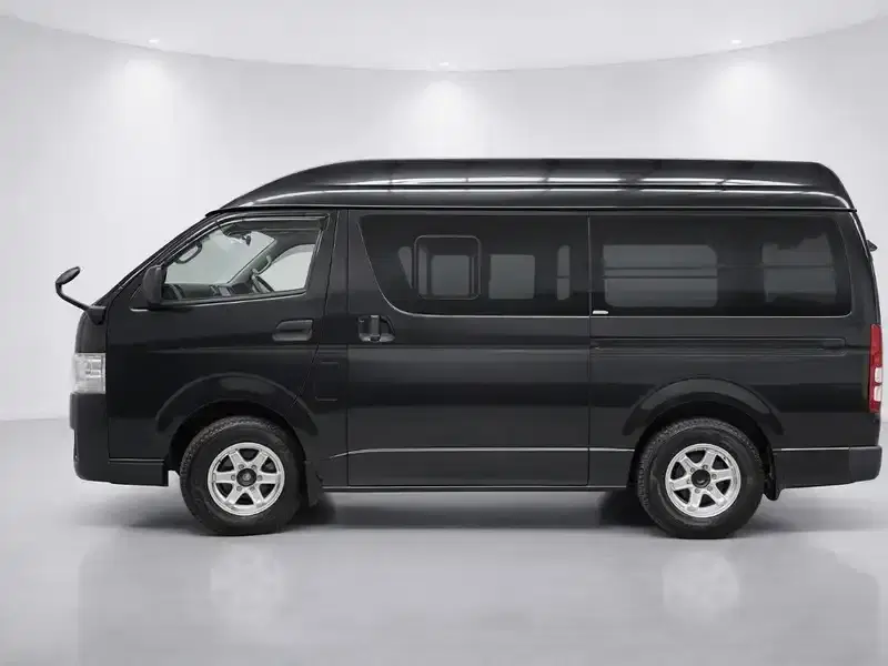 2021 Toyota Hiace TRH200K in Black — exterior view 3 2021 Toyota Hiace TRH200K in Black — exterior view 3