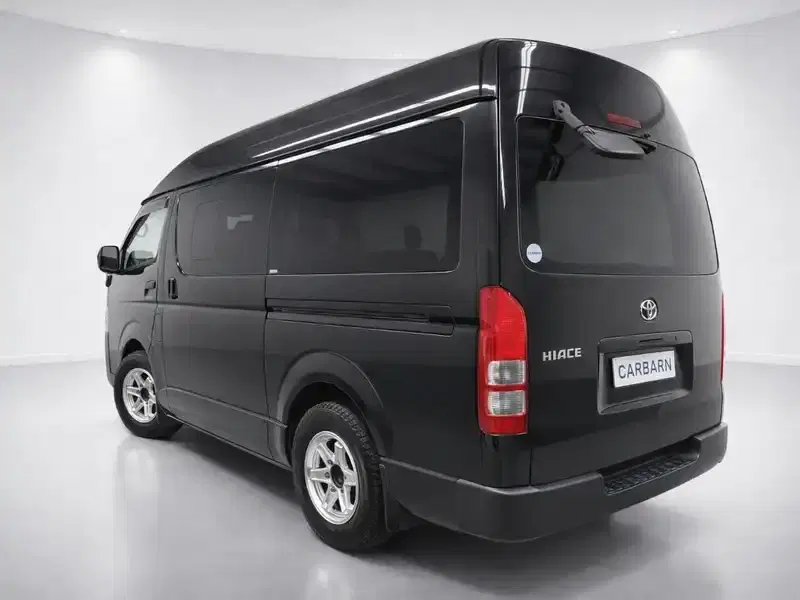 2021 Toyota Hiace TRH200K in Black — exterior view 4 2021 Toyota Hiace TRH200K in Black — exterior view 4
