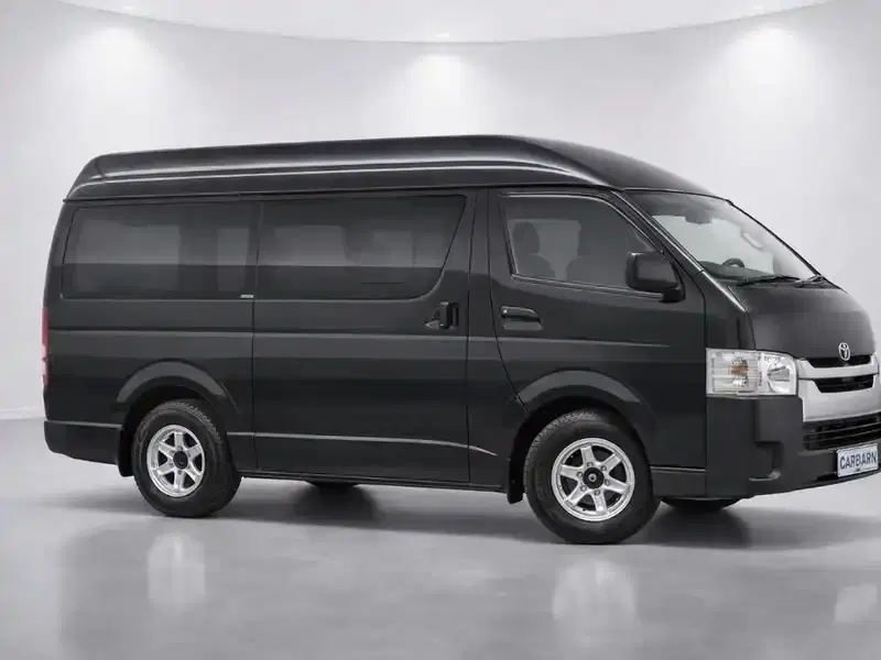 2021 Toyota Hiace TRH200K in Black — exterior view 7 2021 Toyota Hiace TRH200K in Black — exterior view 7