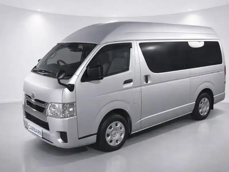 2021 Toyota Hiace TRH200K in Silver — exterior view 2 2021 Toyota Hiace TRH200K in Silver — exterior view 2