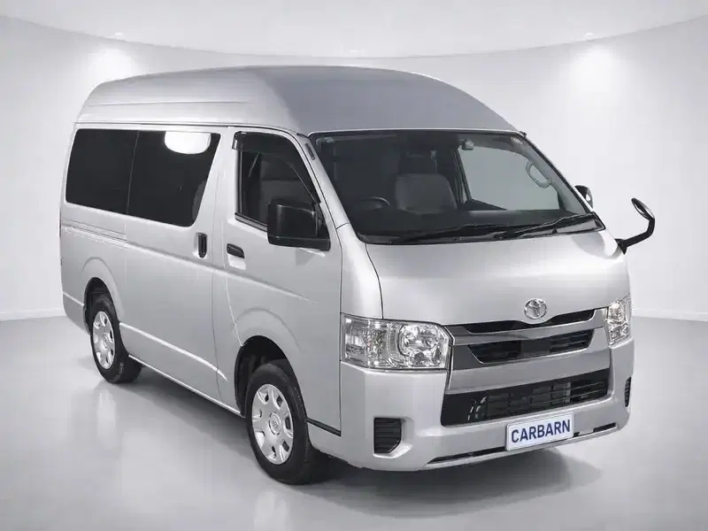 2021 Toyota Hiace TRH200K in Silver — exterior view 1 2021 Toyota Hiace TRH200K in Silver — exterior view 1
