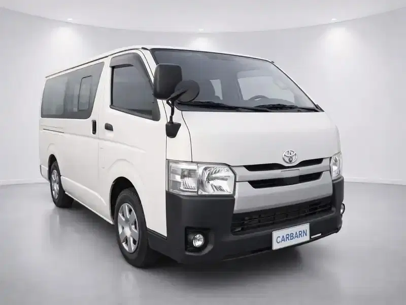 2018 Toyota Hiace TRH200V in White — exterior view 1 2018 Toyota Hiace TRH200V in White — exterior view 1