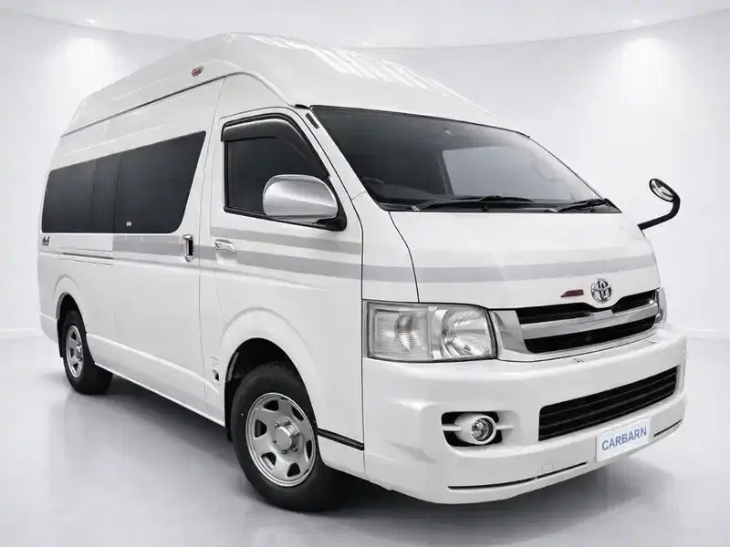 2008 Toyota Hiace TRH226S in White — exterior view 1 2008 Toyota Hiace TRH226S in White — exterior view 1