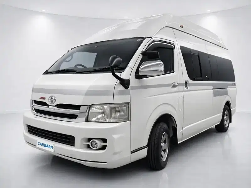 2008 Toyota Hiace TRH226S in White — exterior view 2 2008 Toyota Hiace TRH226S in White — exterior view 2
