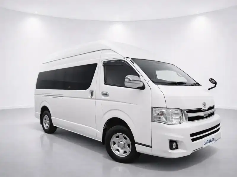2013 Toyota Hiace TRH226S in White — exterior view 1 2013 Toyota Hiace TRH226S in White — exterior view 1