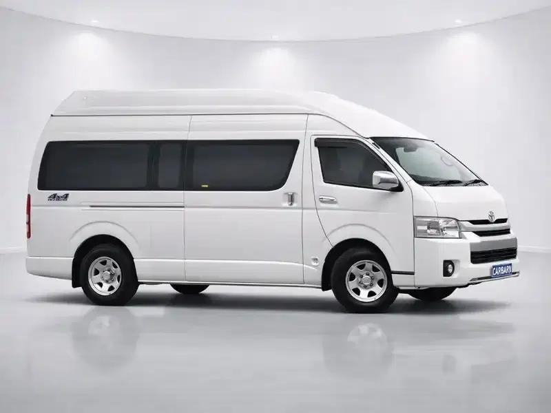 2013 Toyota Hiace TRH226S in White — exterior view 7 2013 Toyota Hiace TRH226S in White — exterior view 7