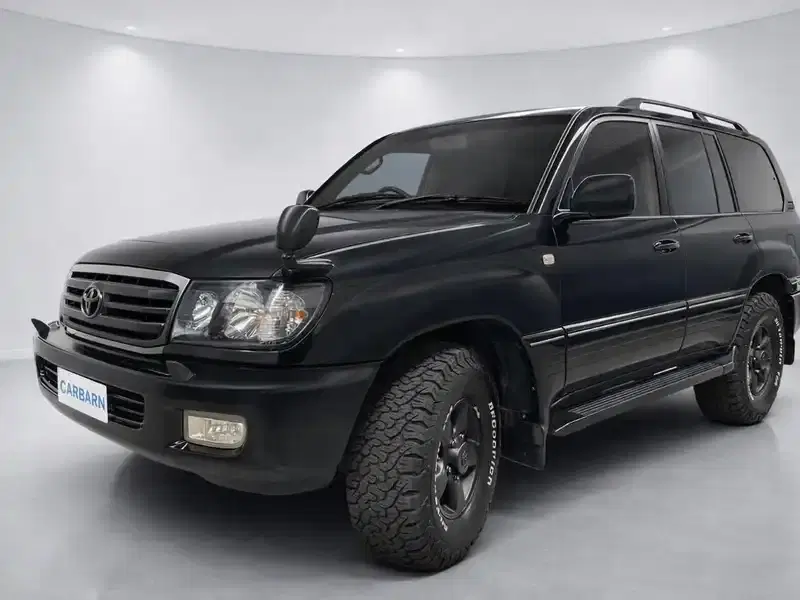 2000 Toyota Land Cruiser UZJ100W in Black — exterior view 2 2000 Toyota Land Cruiser UZJ100W in Black — exterior view 2