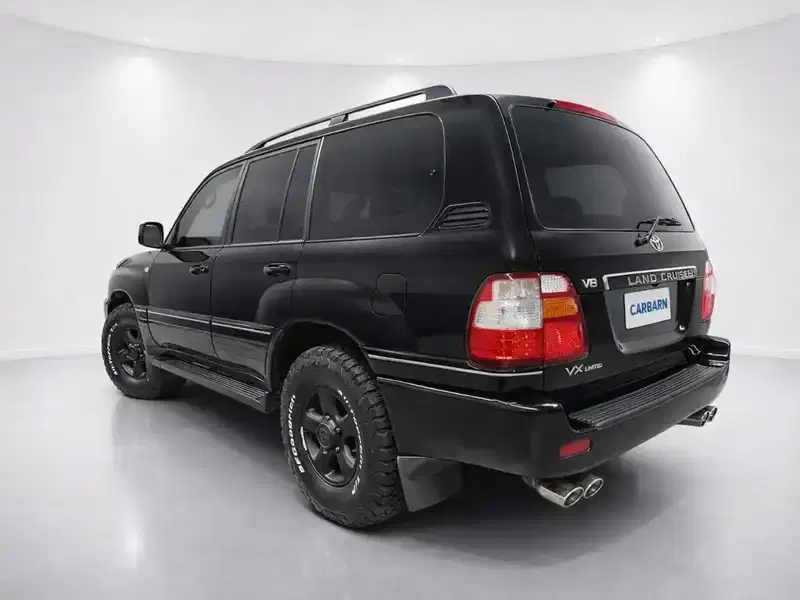 2000 Toyota Land Cruiser UZJ100W in Black — exterior view 3 2000 Toyota Land Cruiser UZJ100W in Black — exterior view 3