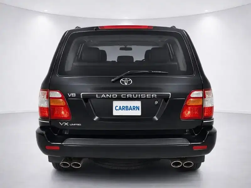 2000 Toyota Land Cruiser UZJ100W in Black — exterior view 4 2000 Toyota Land Cruiser UZJ100W in Black — exterior view 4
