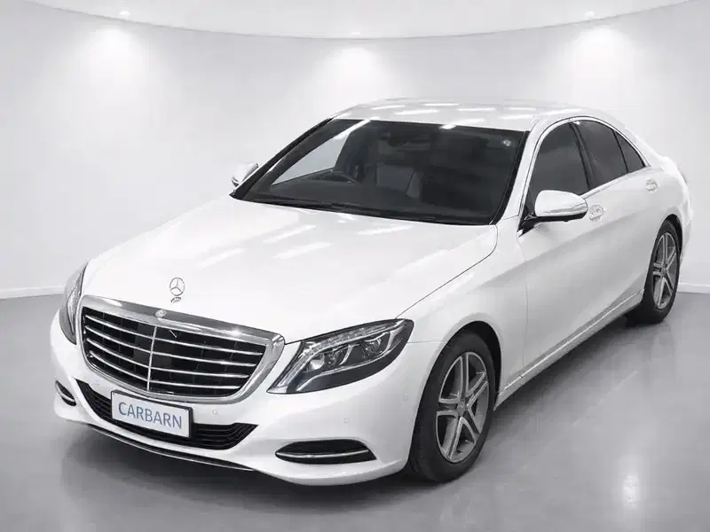 2014 Mercedes-benz S-Class W222 in White — exterior view 2 2014 Mercedes-benz S-Class W222 in White — exterior view 2