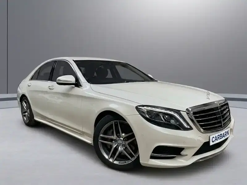 2015 Mercedes-benz S-Class W222 in White — exterior view 1 2015 Mercedes-benz S-Class W222 in White — exterior view 1