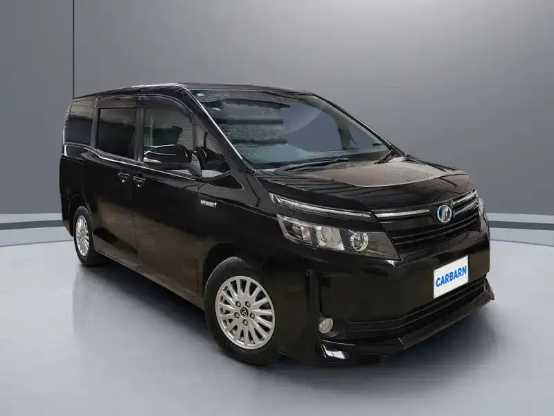 2014 Toyota Voxy ZWR80G in Black — exterior view 1 2014 Toyota Voxy ZWR80G in Black — exterior view 1
