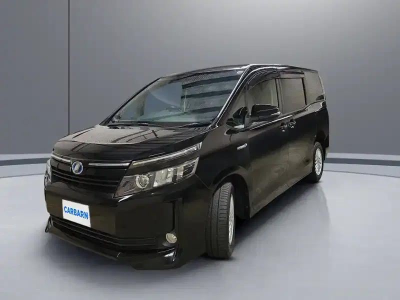 2014 Toyota Voxy ZWR80G in Black — exterior view 2 2014 Toyota Voxy ZWR80G in Black — exterior view 2