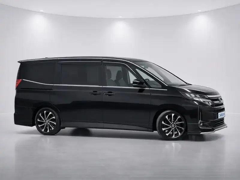 2023 Toyota Noah ZWR90W in Black — exterior view 7 2023 Toyota Noah ZWR90W in Black — exterior view 7