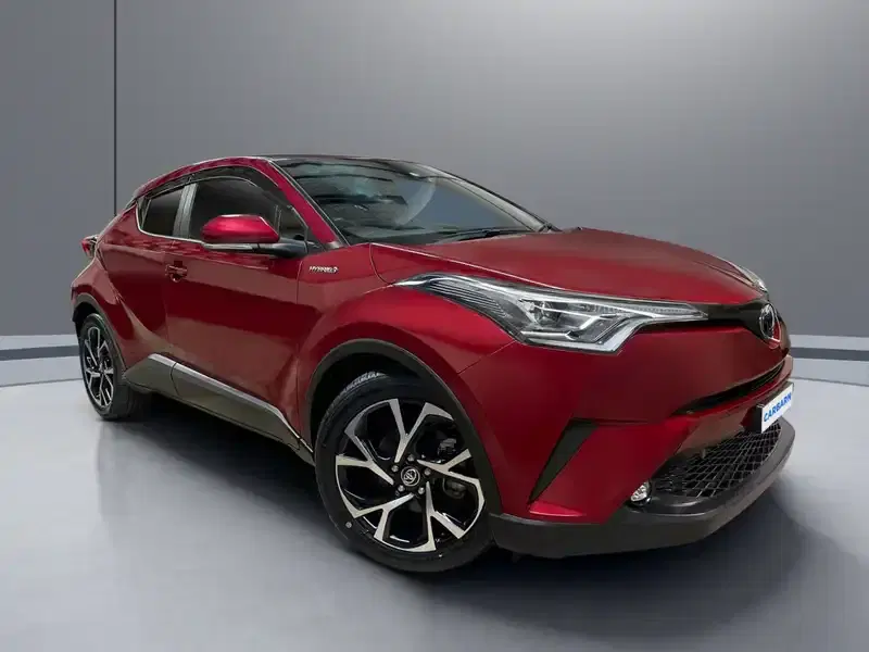 2018 Toyota C-HR ZYX10 in Red — exterior view 1 2018 Toyota C-HR ZYX10 in Red — exterior view 1