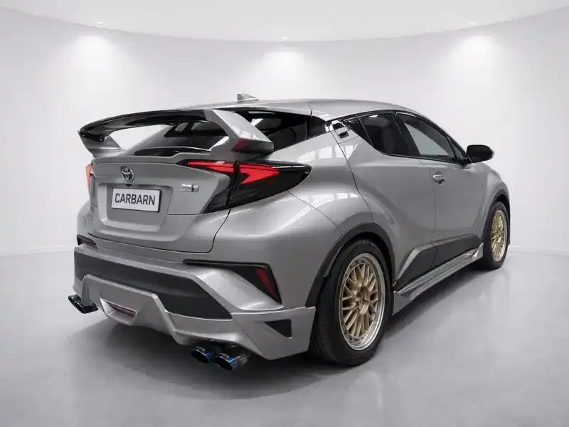 2019 Toyota C-HR ZYX10 in Silver — exterior view 6 2019 Toyota C-HR ZYX10 in Silver — exterior view 6