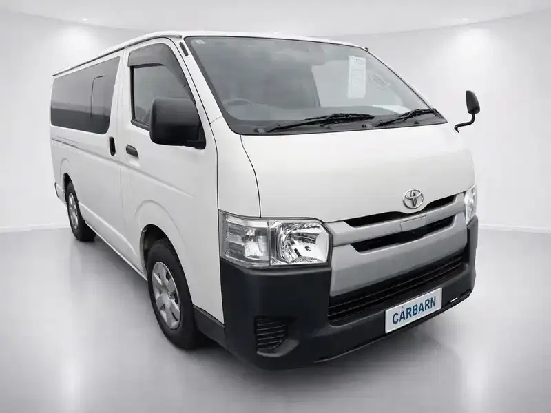 2019 Toyota Hiace GDH206V in White — exterior view 1 2019 Toyota Hiace GDH206V in White — exterior view 1